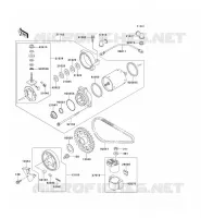 D&Eacute;MARREUR pour Kawasaki GPZ500S