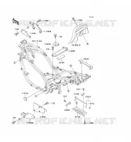 ELECTRO BRACKET pour Kawasaki GPZ500S