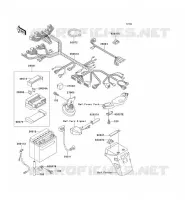 &Eacute;QUIPEMENT ELECTRIQUE pour Kawasaki GPZ500S