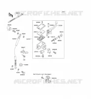 MAITRE CYLINDRE AV pour Kawasaki GPZ500S