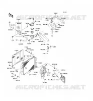RADIATEUR pour Kawasaki GPZ500S