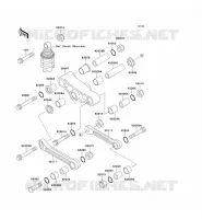 SUSPENSION pour Kawasaki GPZ500S