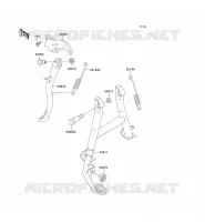 BEQUILLES pour Kawasaki GPZ500S