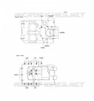 BOULON CARTER MOTEUR pour Kawasaki GPZ500S