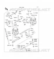 CARBURATEUR pour Kawasaki GPZ500S