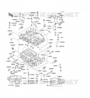 CARTER MOTEUR(S) pour Kawasaki GPZ500S