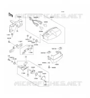 FEUX ARRI&Egrave;RE(S) pour Kawasaki GPZ500S