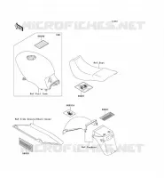 LABEL pour Kawasaki GPZ500S