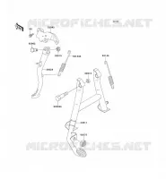 BEQUILLES pour Kawasaki GPZ500S
