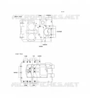 BOULON CARTER MOTEUR pour Kawasaki GPZ500S