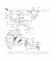 RADIATEUR pour Kawasaki GPZ500S