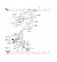 CARENAGE(SUPERIEUR) pour Kawasaki ER-6F ABS