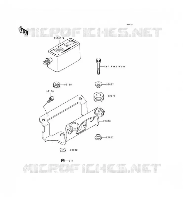 COMPTEURS Kawasaki MOTOS 250 1991 KDX250  KDX250-D1