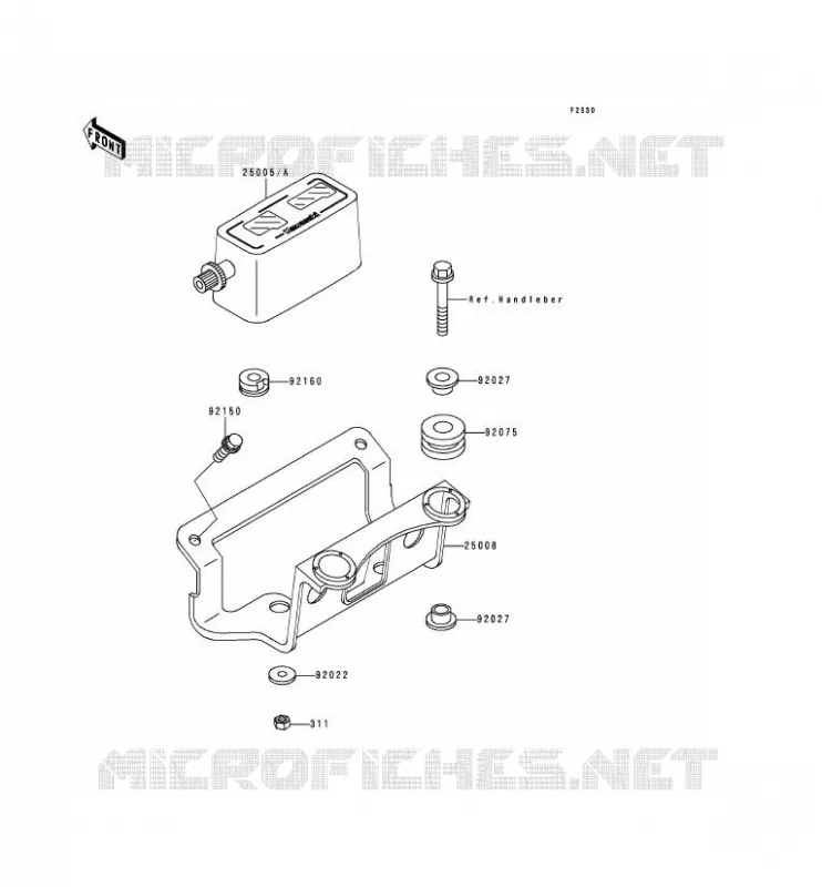 COMPTEURS Kawasaki MOTOS 250 1992 KDX250  KDX250-D2
