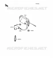 BOBINE D'ALLUMAGE pour Kawasaki KE100