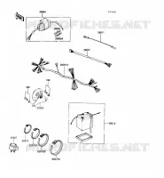 &Eacute;QUIPEMENT ELECTRIQUE pour Kawasaki KE100