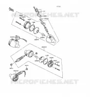 CLIGNOTANTS pour Kawasaki KE100