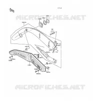 &Eacute;CHAPPEMENT pour Kawasaki KE100