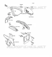 LABEL pour Kawasaki KE100