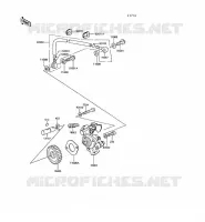 POMPE A HUILE pour Kawasaki KE100