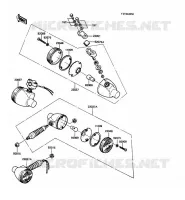 CLIGNOTANT pour Kawasaki KE100
