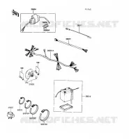 &Eacute;QUIPEMENT ELECTRIQUE pour Kawasaki KE100