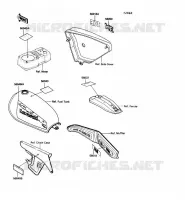 LABEL pour Kawasaki KE100