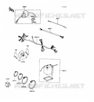 &Eacute;QUIPEMENT ELECTRIQUE pour Kawasaki KE100