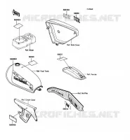 LABEL pour Kawasaki KE100