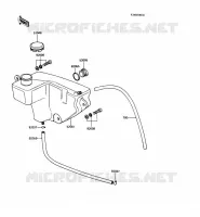 R&Eacute;SERVOIR D'HUILE pour Kawasaki KE100