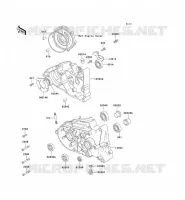 CARTER MOTEUR(S) pour Kawasaki KE100