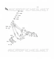 CH&Acirc;SSIS pour Kawasaki KE100