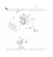 G&Eacute;N&Eacute;RATEUR pour Kawasaki KE100