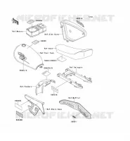 LABEL pour Kawasaki KE100