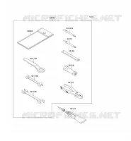 OUTIL UTILISATEUR pour Kawasaki KE100