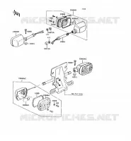 CLIGNOTANT pour Kawasaki KH125