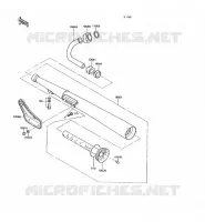 &Eacute;CHAPPEMENT pour Kawasaki KH125