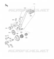 MECANISME DE KICK pour Kawasaki KH125