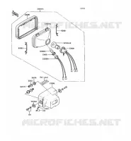 OPTIQUE ZGT00A 009976) pour Kawasaki KH125
