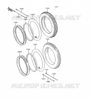 PNEUS pour Kawasaki KH125