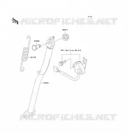 BEQUILLES pour Kawasaki SUPER SHERPA