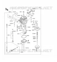 CARBURATEUR pour Kawasaki SUPER SHERPA