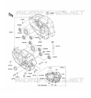 CARTER MOTEUR(S) pour Kawasaki SUPER SHERPA
