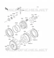 EMBRAYAGE pour Kawasaki SUPER SHERPA