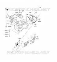 FILTRE A AIR pour Kawasaki SUPER SHERPA
