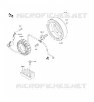 G&Eacute;N&Eacute;RATEUR pour Kawasaki SUPER SHERPA