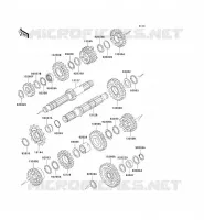 TRANSMISSION pour Kawasaki SUPER SHERPA
