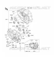 CARTER MOTEUR(S) pour Kawasaki SUPER SHERPA