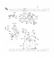 CHASSIS EQUIPMENT ELECTRIQUE pour Kawasaki SUPER SHERPA