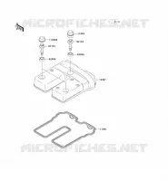 COUVRE CULASSE pour Kawasaki SUPER SHERPA